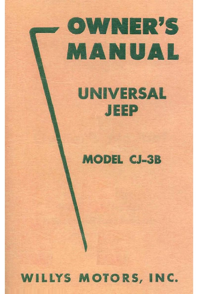 Willys CJ-3B owner's manual