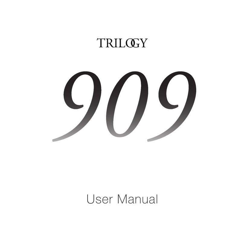 Trilogy 909 user manual