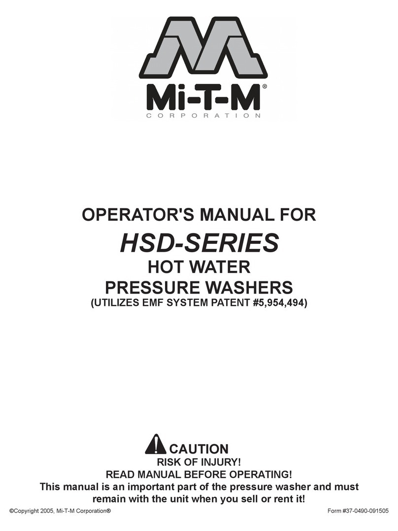 Mi-T-M HSD-SERIES User manual