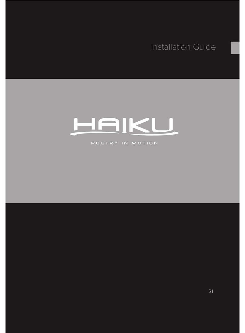 Haiku K3150-S1 User manual