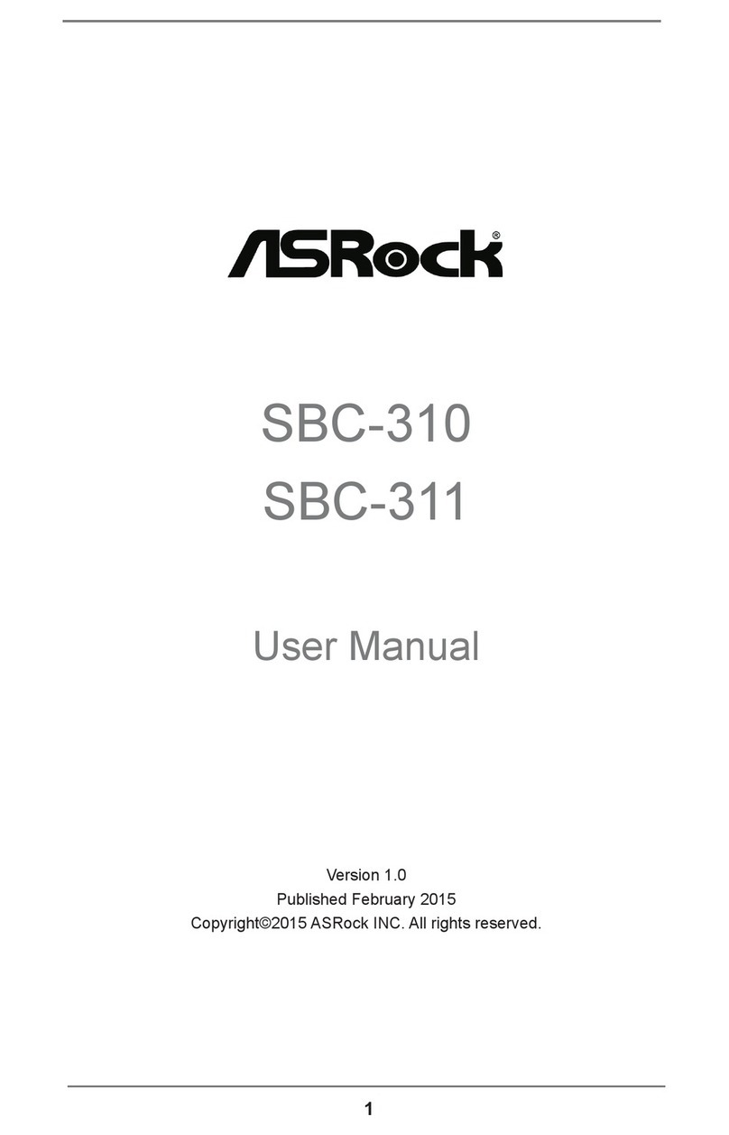 ASROCK SBC-311 User manual
