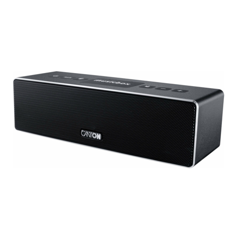Canton Musicbox S User manual