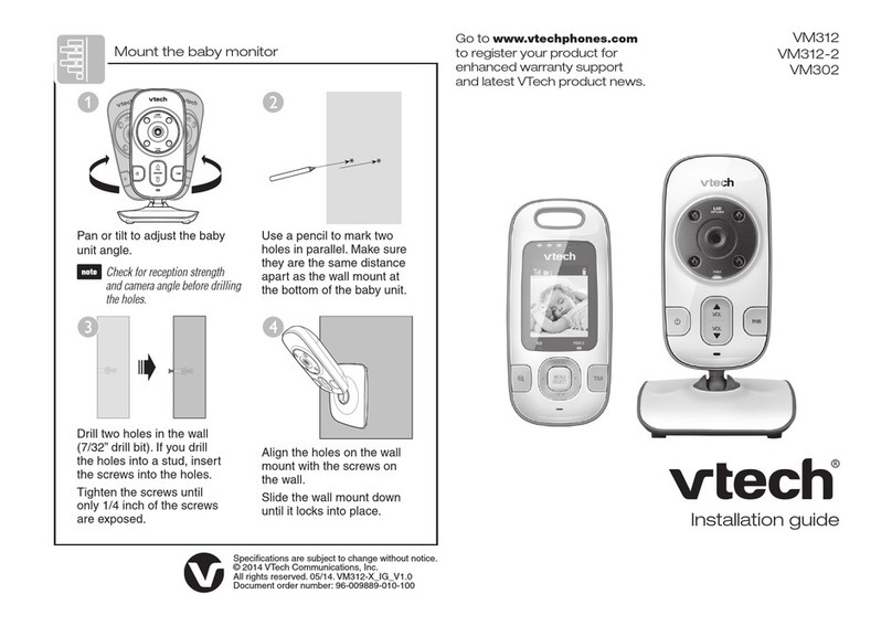 V-tech VM312 User manual