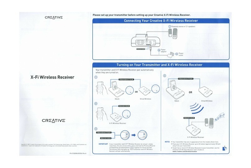 Creative X-FI User manual