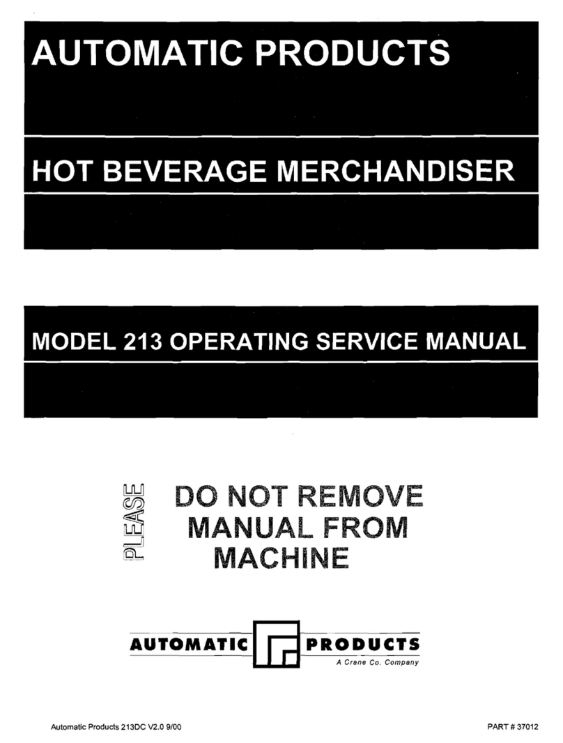 Automatic Products AP 213 OPERATING & SERVICE MANUAL