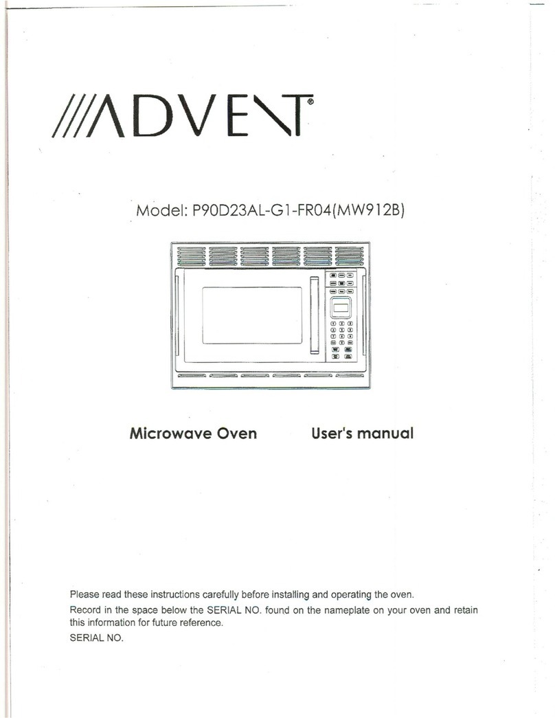 Advent P90D23AL-G1-FR04 user manual