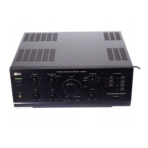 Akai AM-57 User manual