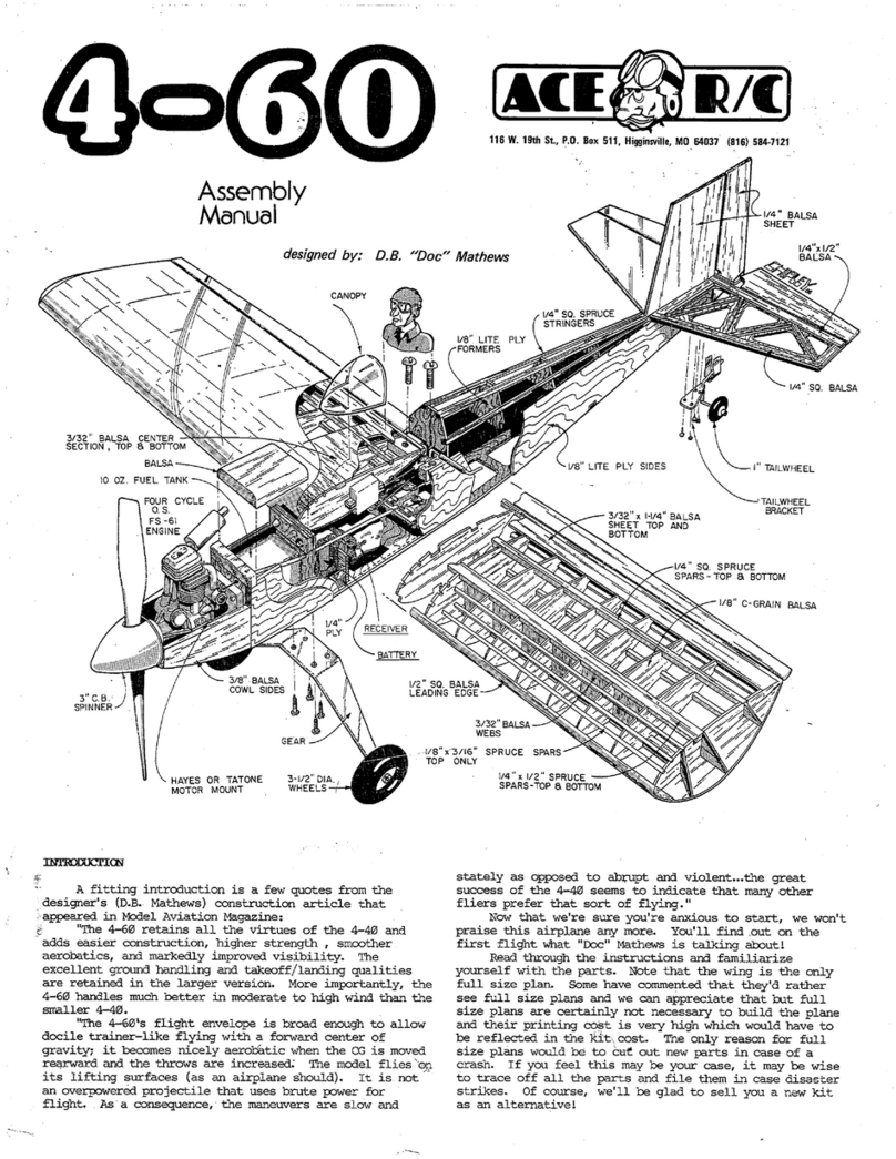ACE RC 4-60 User manual
