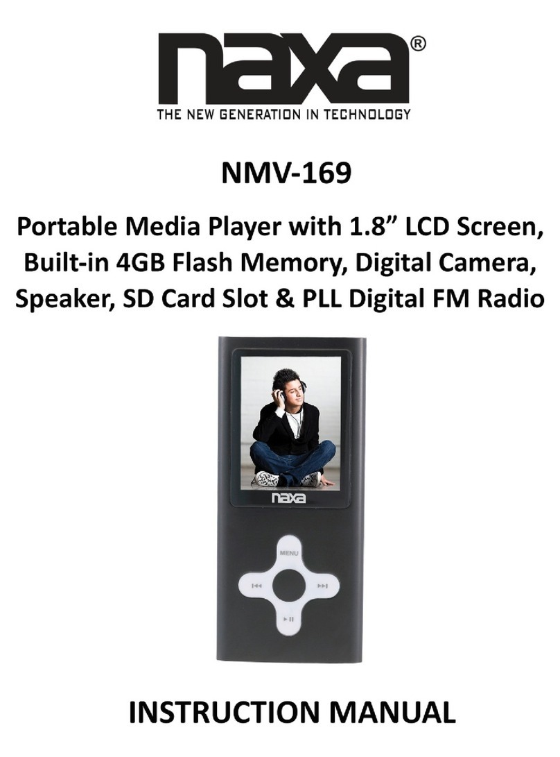 Naxa NMV-169 instruction manual