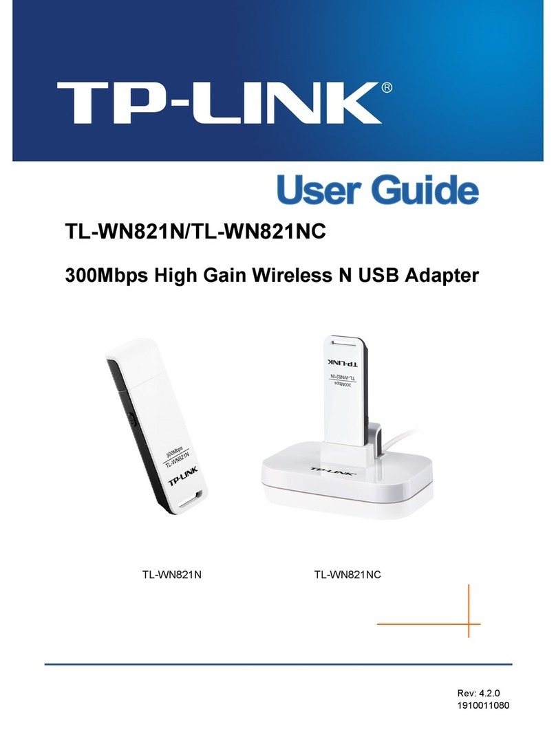 TP-Link TL-WN821N User manual TP-Link TL-WN821N User manual