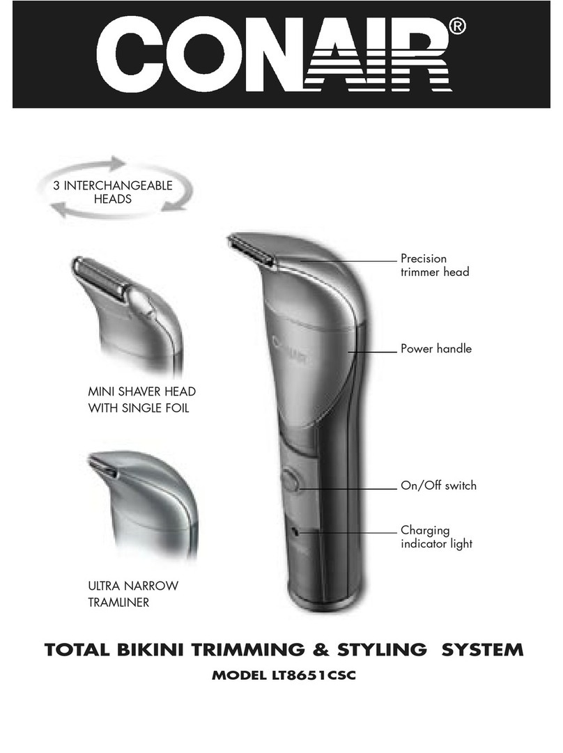 Conair LT8651CSC User manual