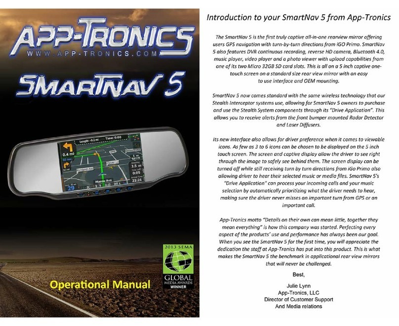 App-Tronics SmartNav 5 Operational manual App-Tronics SmartNav 5 Operational manual