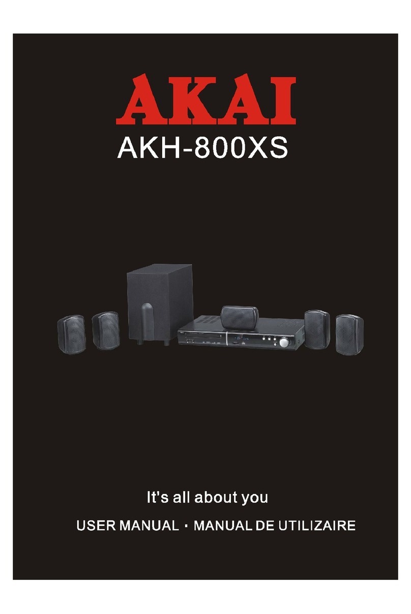 Akai AKH-800XS User manual
