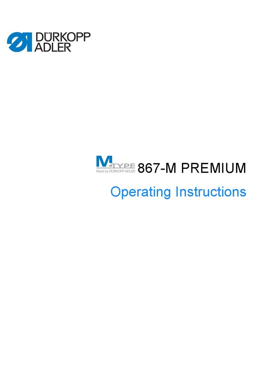 DURKOPP ADLER 867-M Premium User manual