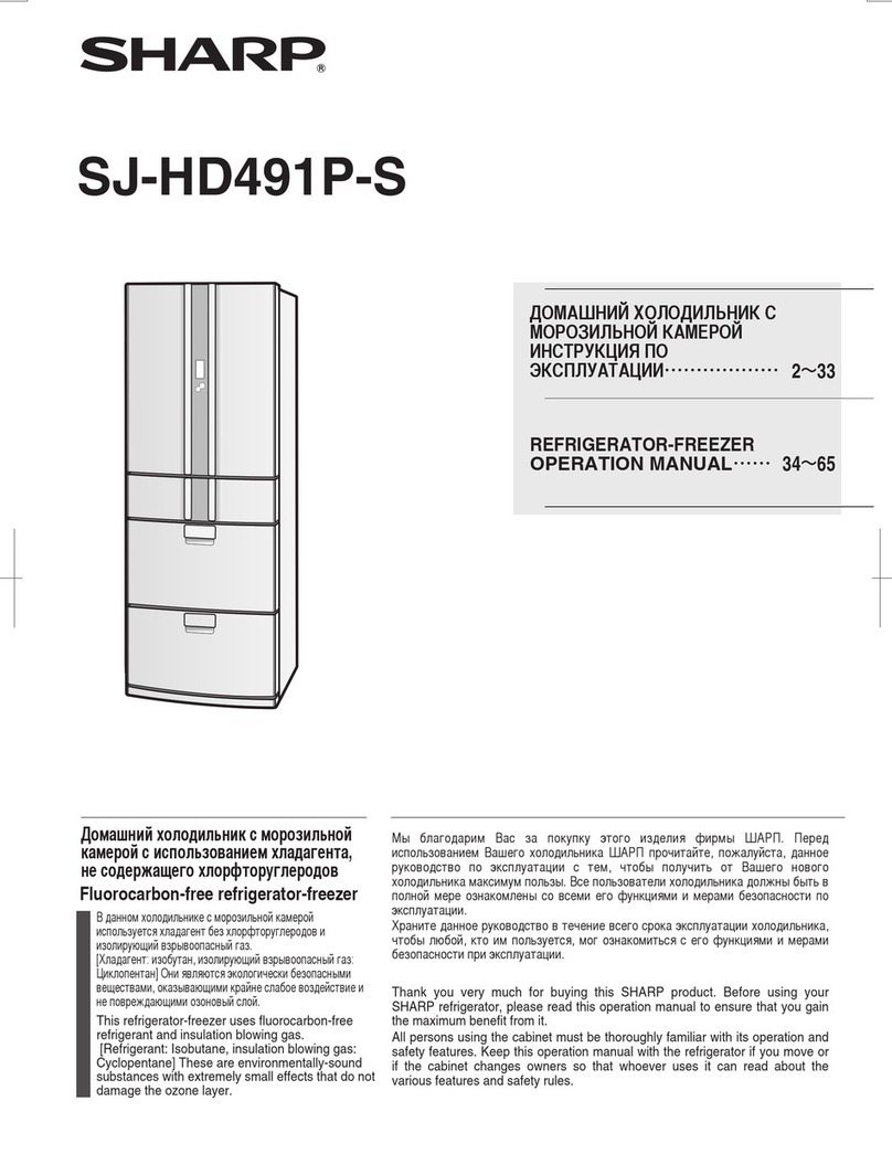 Sharp SJ-HD491P-S User manual