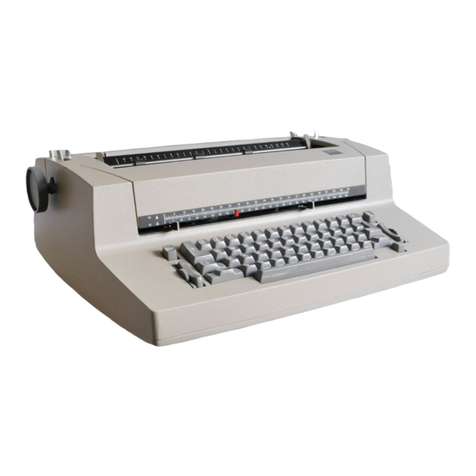 IBM Selectric II User manual