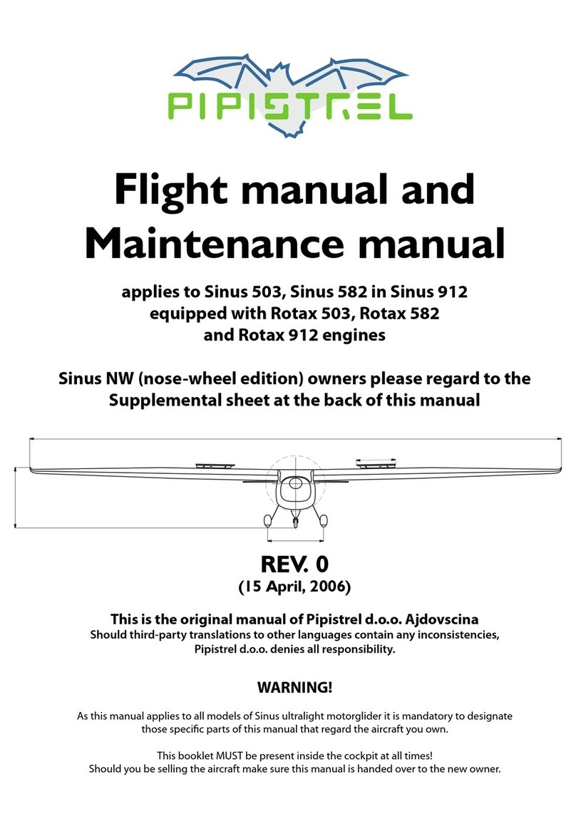 Pipistrel Sinus 503 Flight and maintenance manual