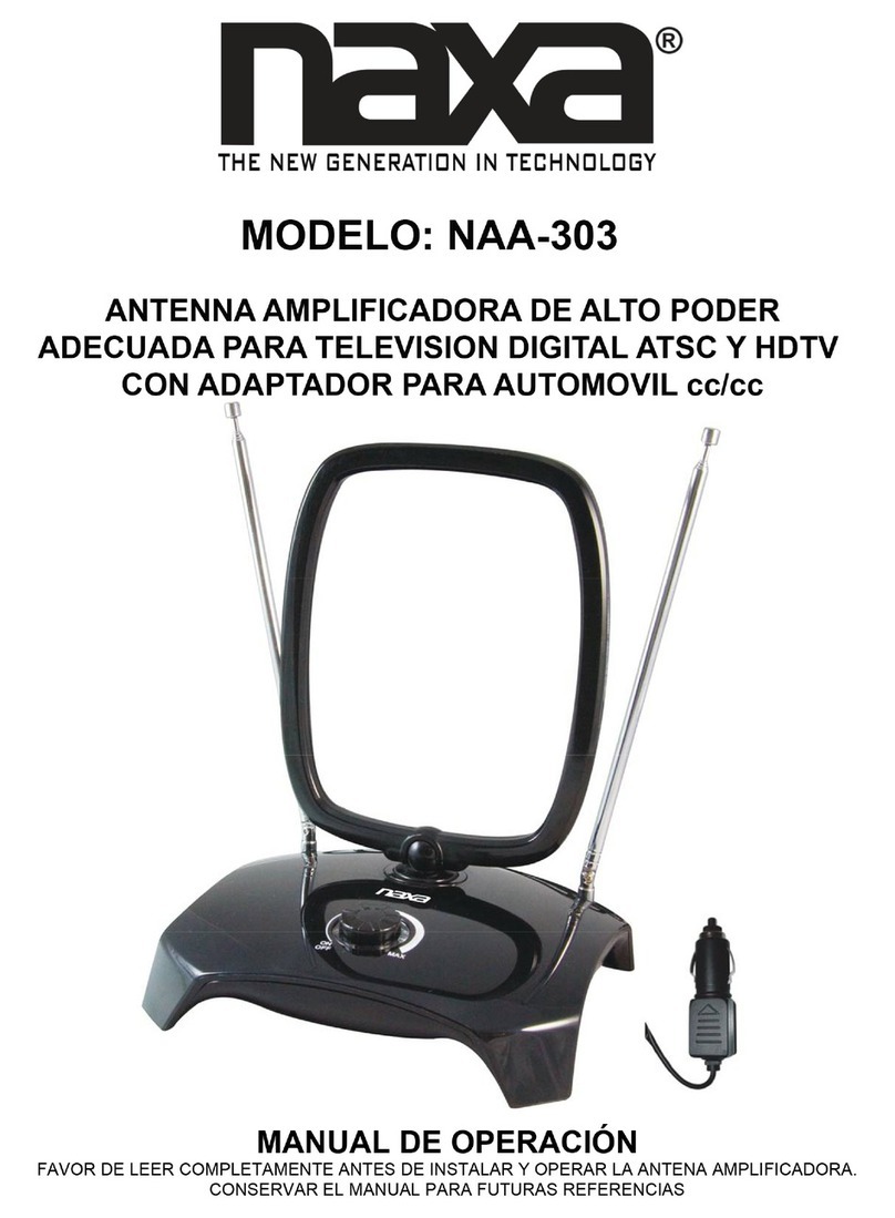 Naxa NAA-303 User manual