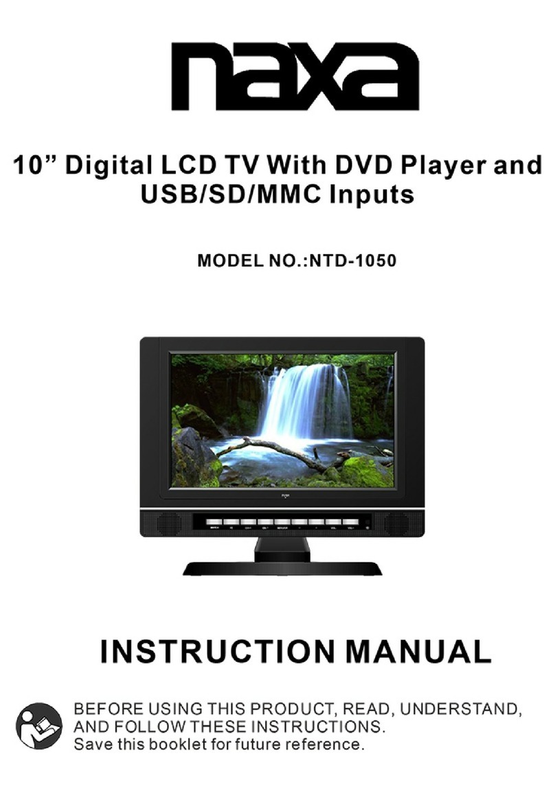 Naxa NTD-1050 instruction manual