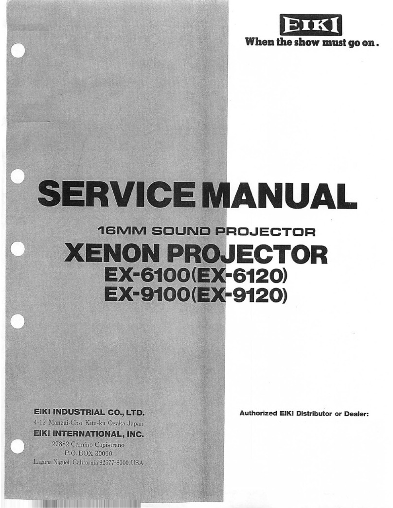 Eiki EX-6100 Service manual