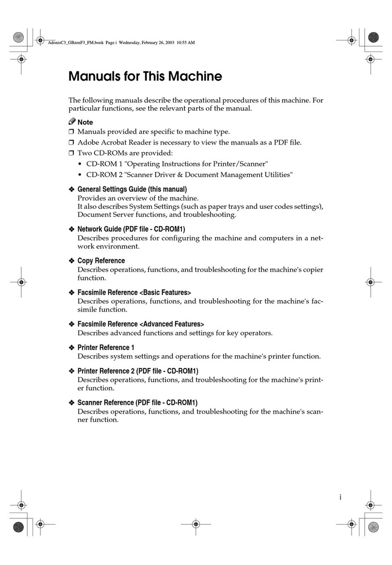 Infotec IS2035 user manual