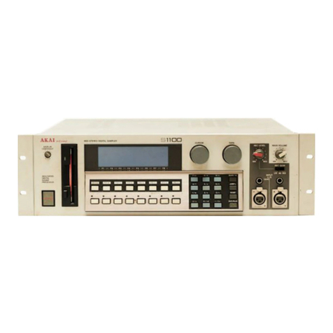 Akai S1100 Service manual
