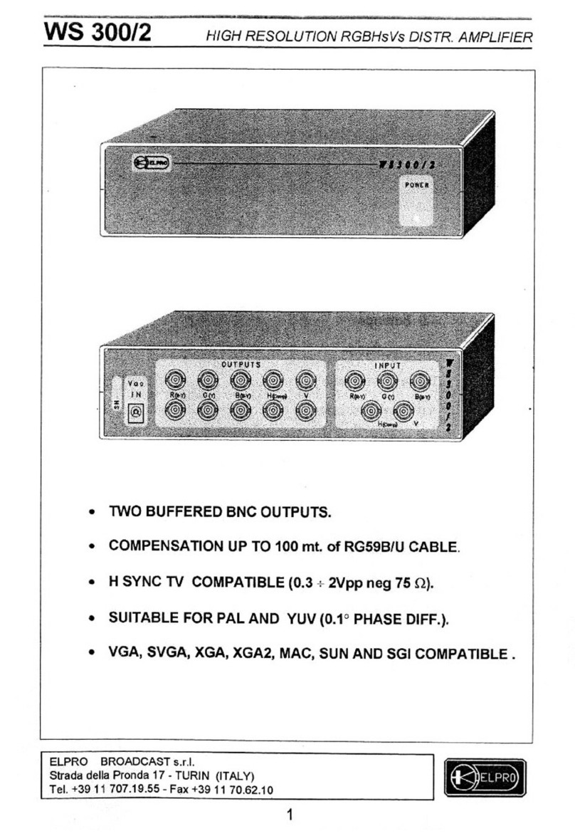 ELPRO WS 300/2 instruction manual