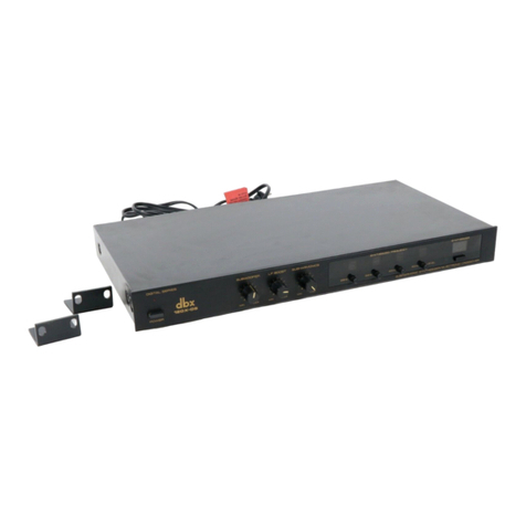 dbx 120X-DS Service manual