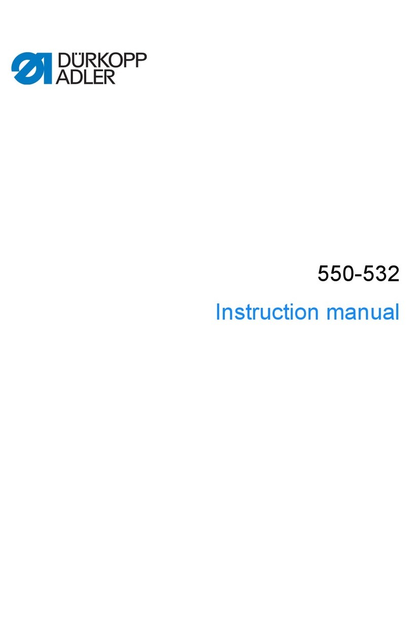 DURKOPP ADLER 550-532 User manual