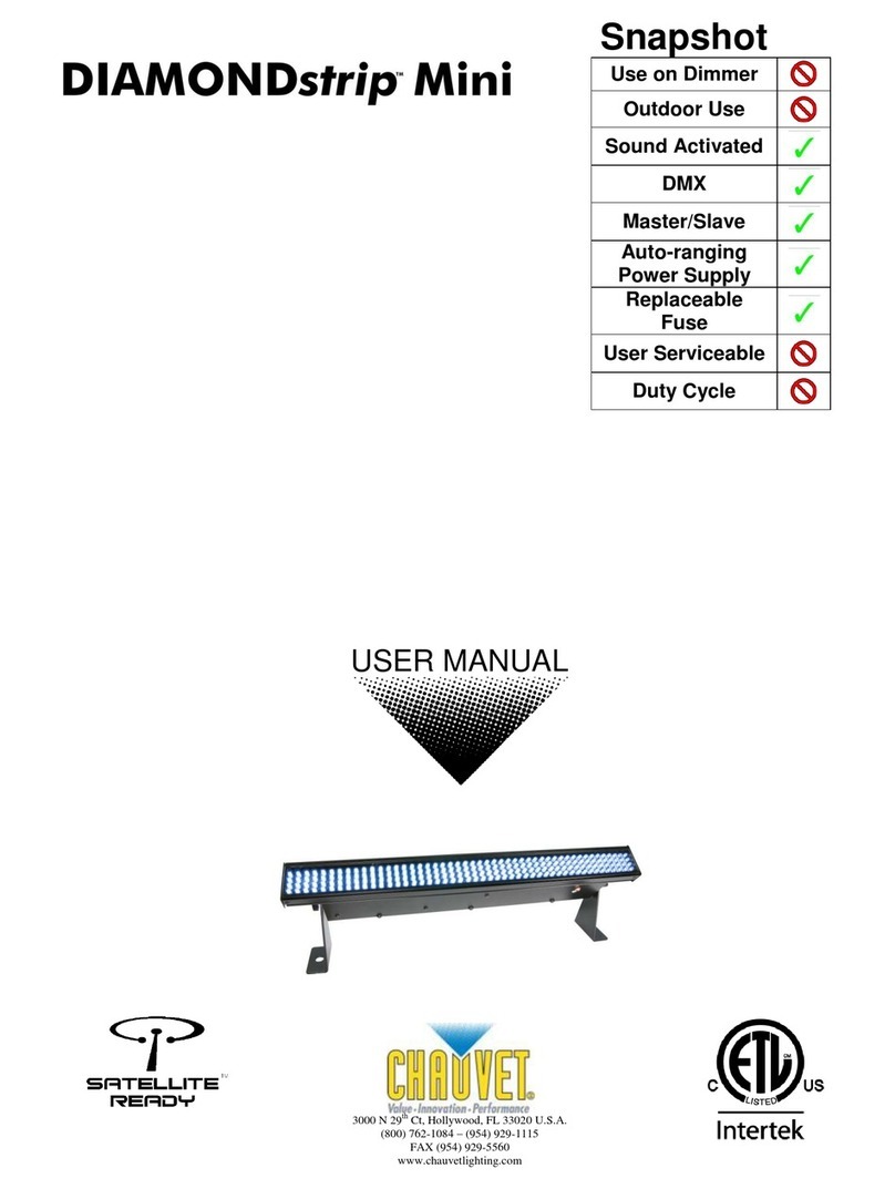 Chauvet DIAMONDstrip Mini user manual