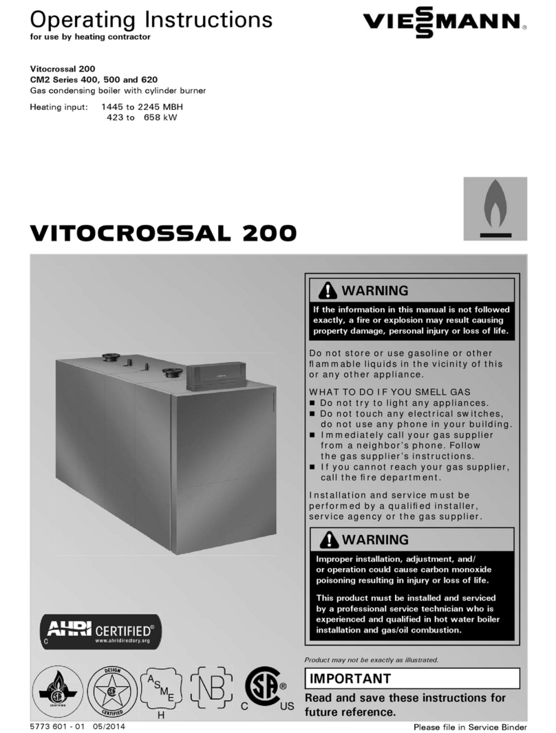 Viessmann VITOCROSSAL 200 User manual