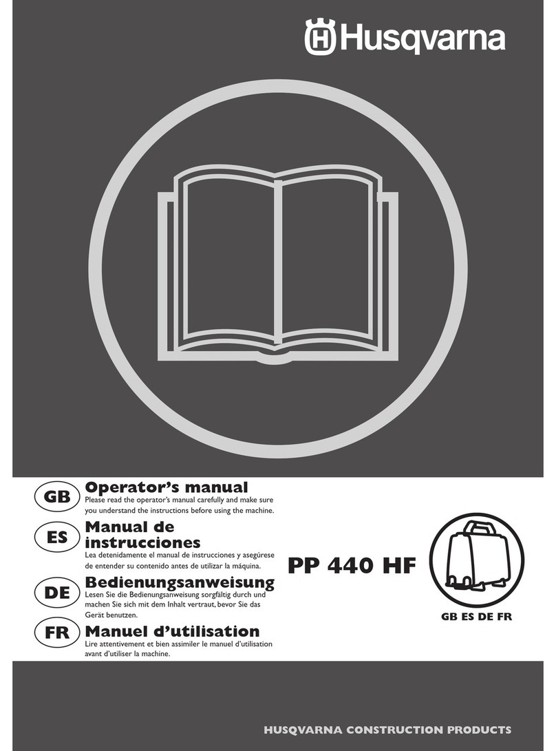 Husqvarna PP 440 HF Operator's manual
