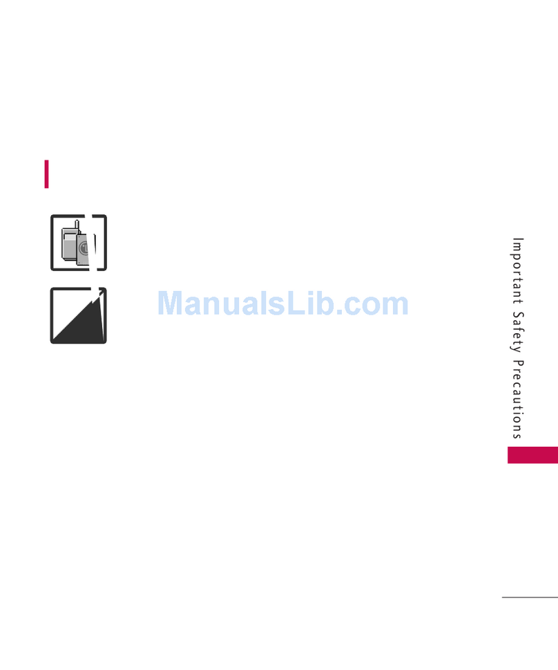 LG CX265 User manual