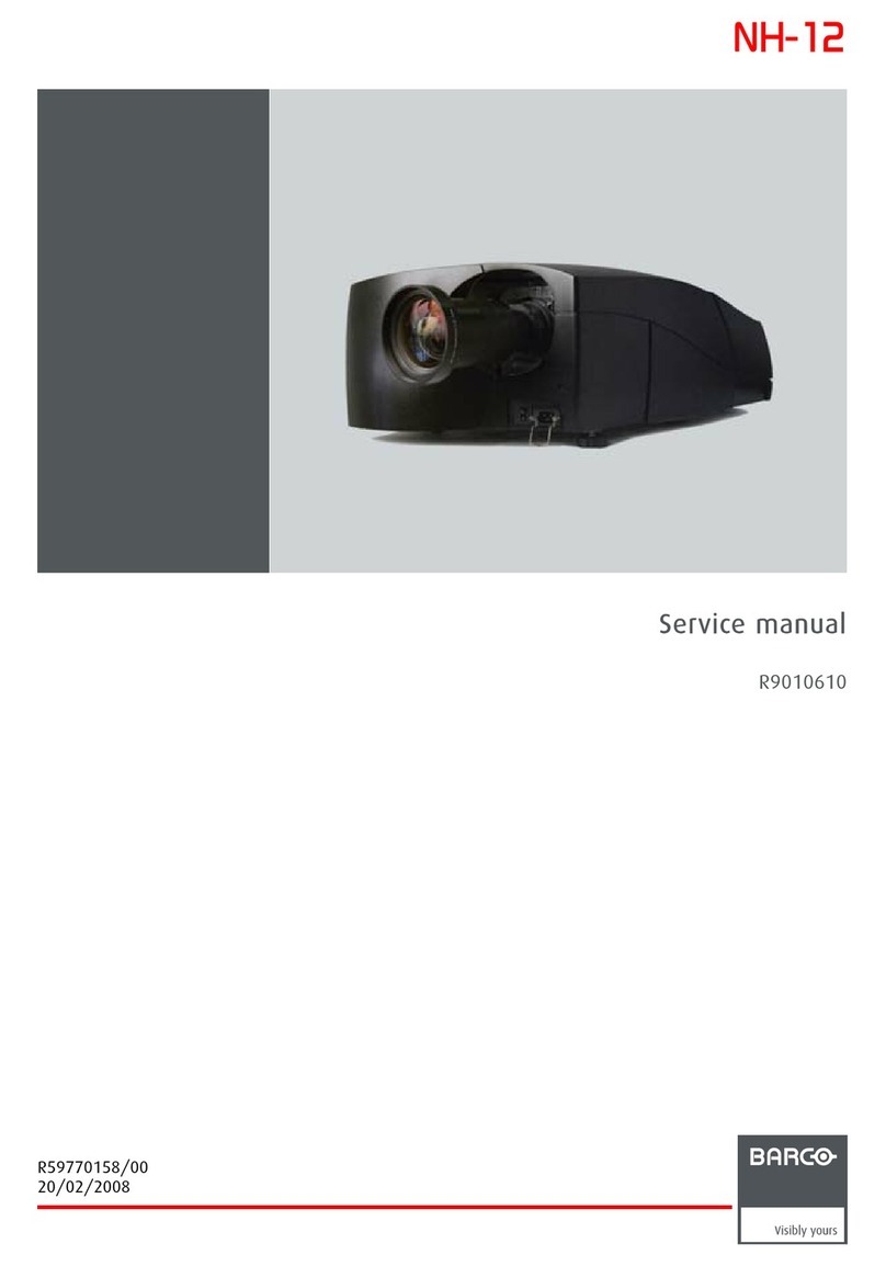 Barco Galaxy NH-12 User manual