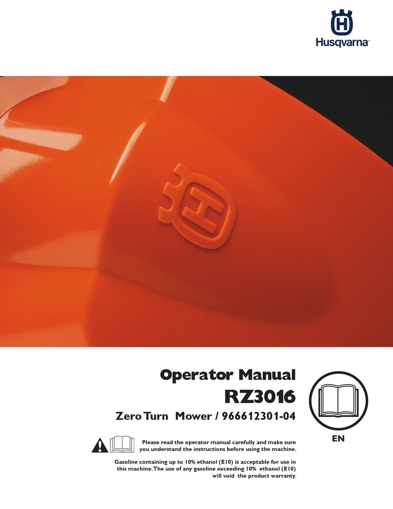 Husqvarna RZ 3016 User manual