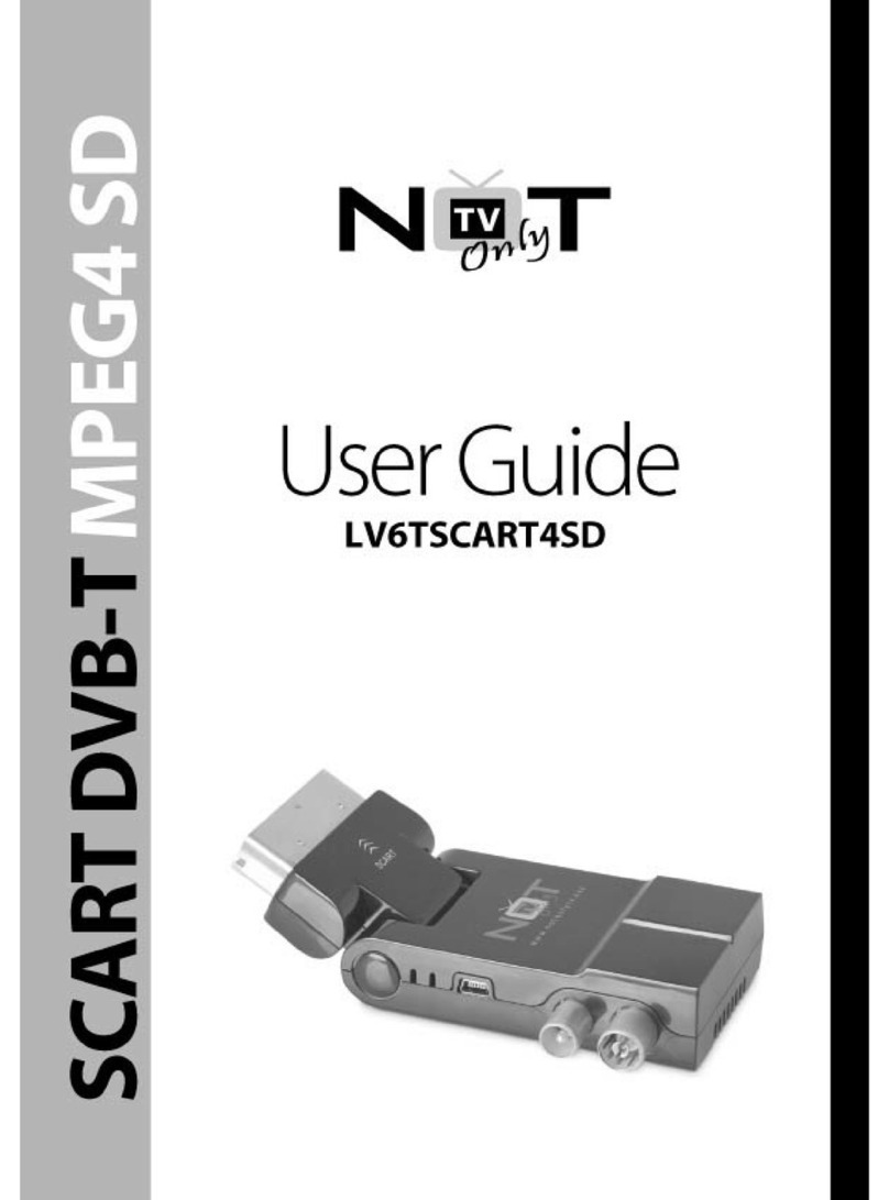 Not Only TV LV6TSCART4SD user guide