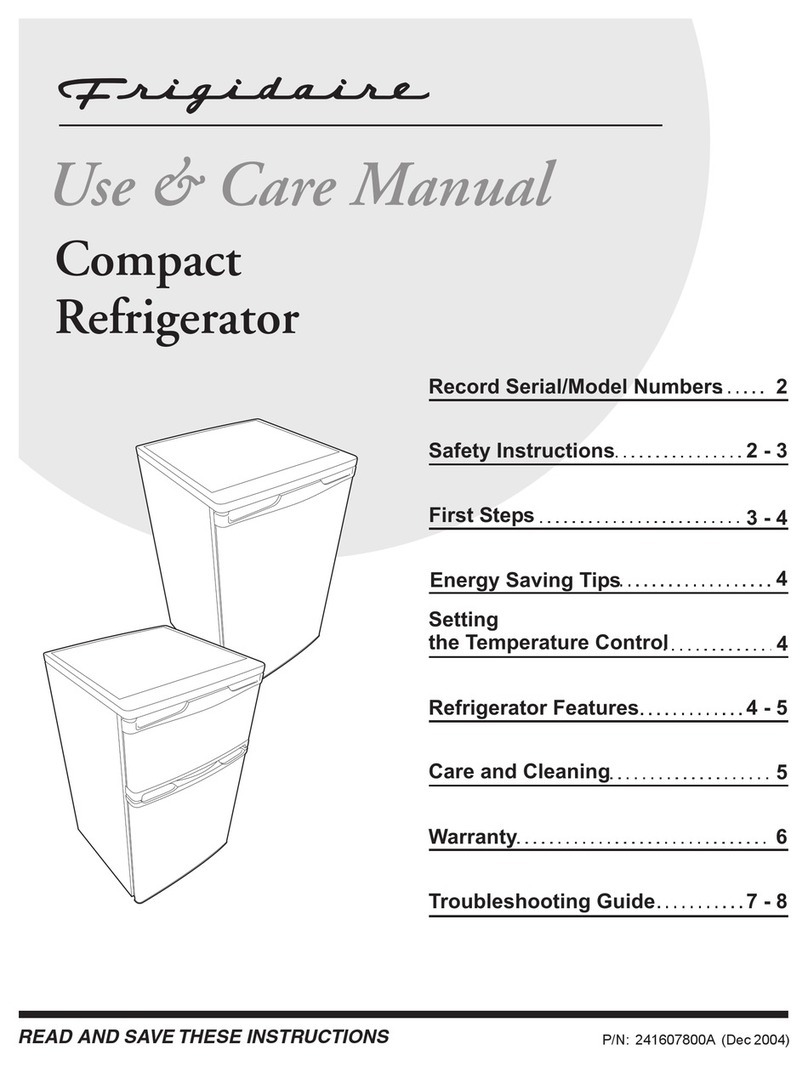 Frigidaire FRT043D User manual
