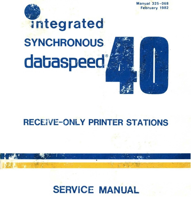 Teletype DATASPEED 40 User manual