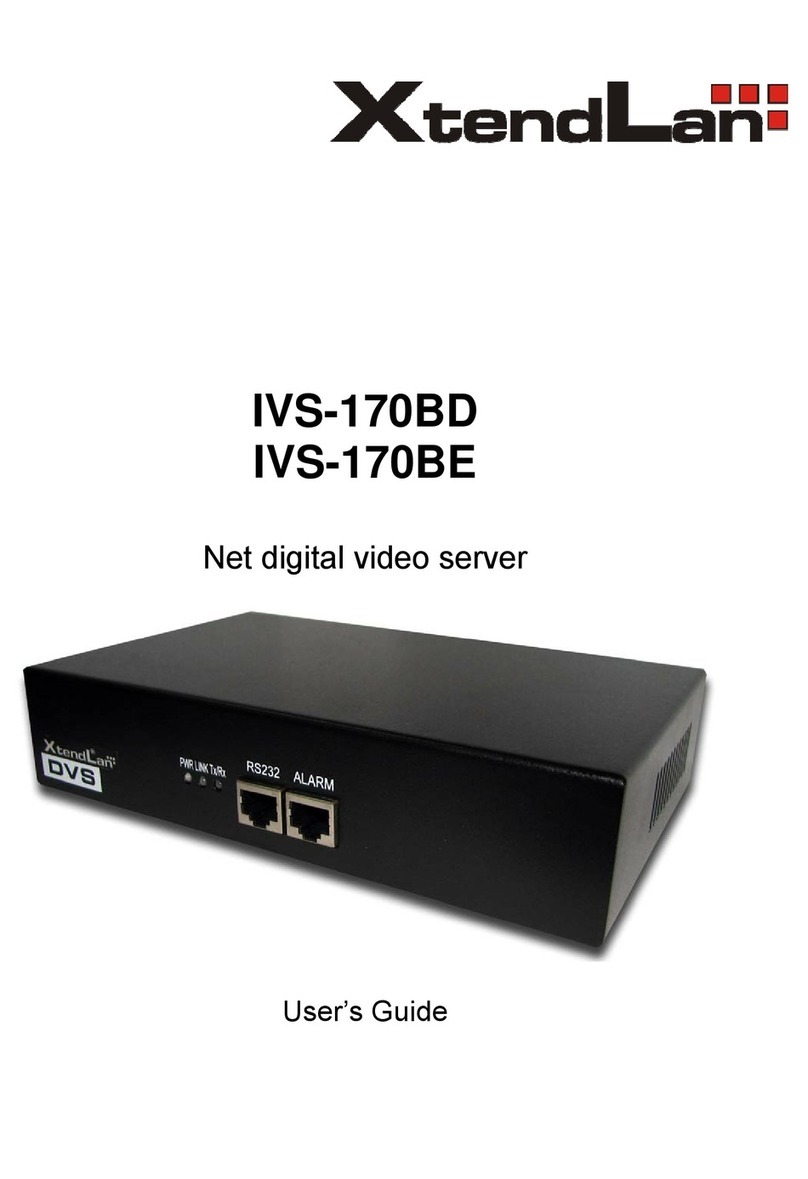 XtendLan IVS-170BD user guide