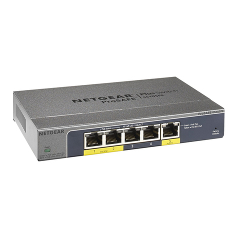 NETGEAR ProSAFE GS105PE User manual