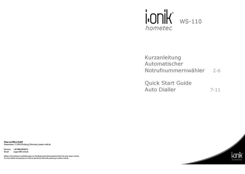 i-onik WS-110 quick start guide
