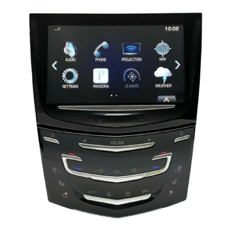 Cadillac 2015 CUE Infotainment System user manual