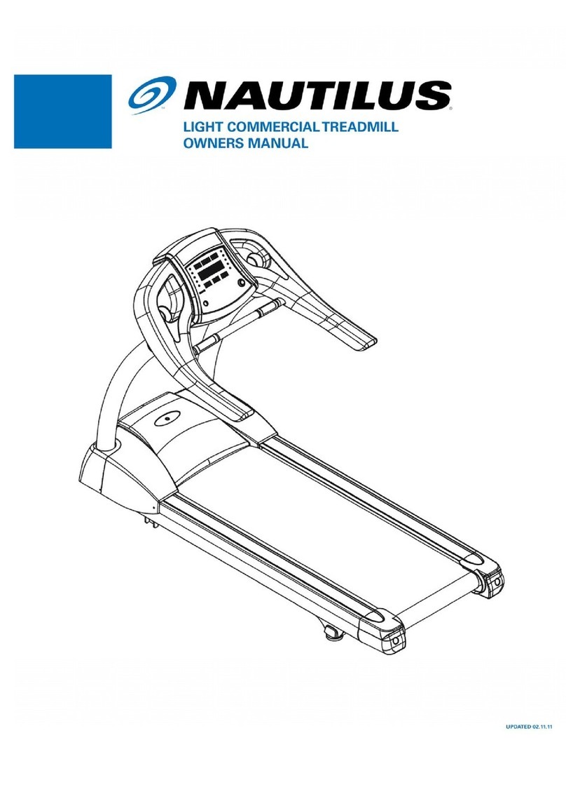 Nautilus T7000 User manual