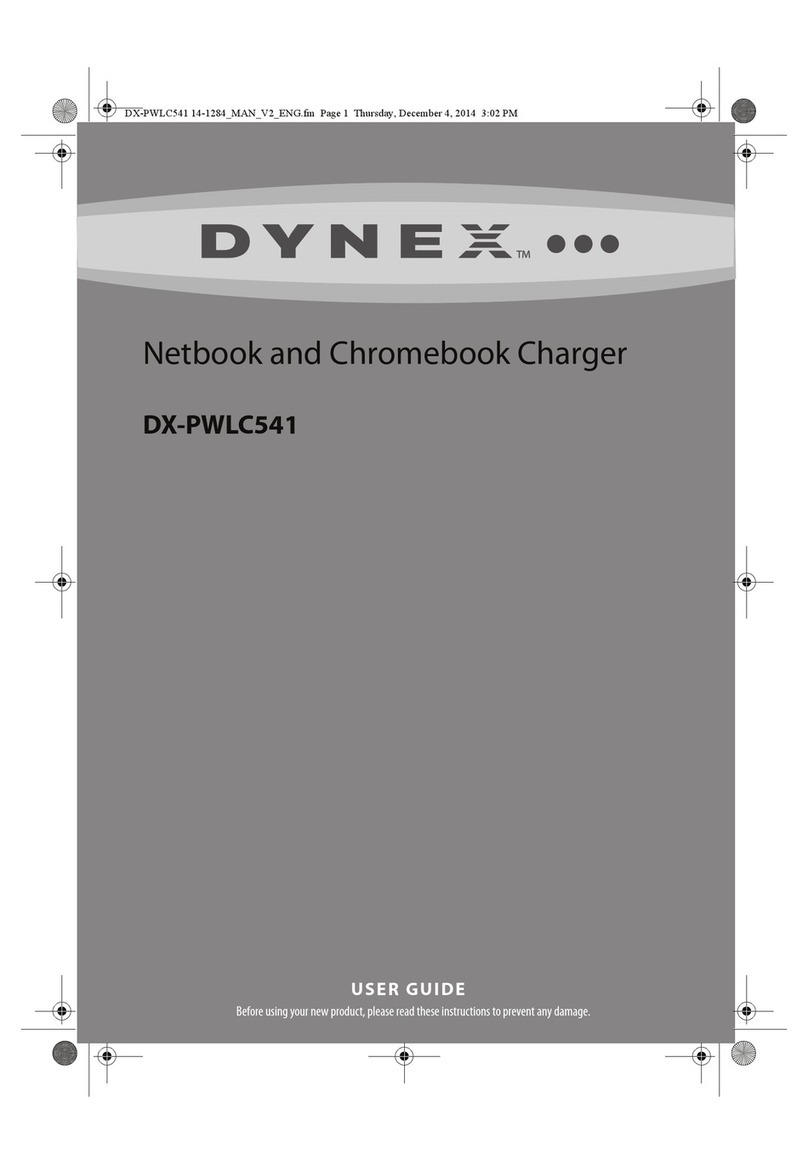 Dynex DX-PWLC541 user guide