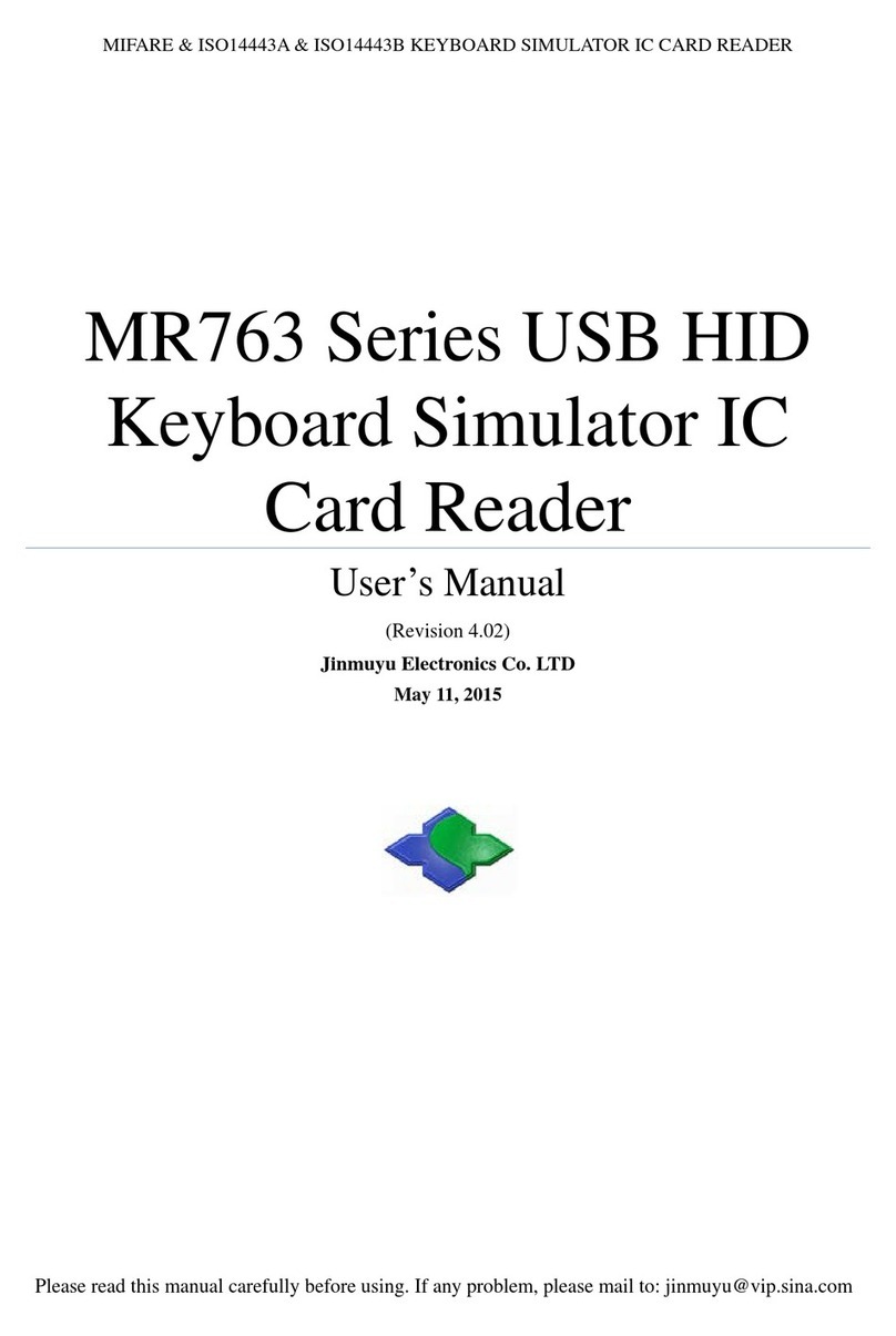 Jinmuyu Electronics MR763 Series User manual