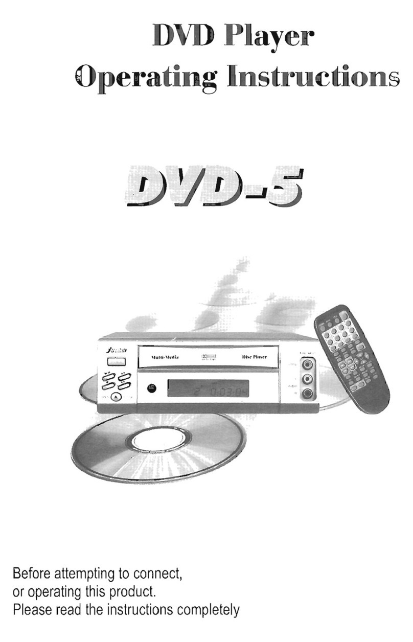 Farenheit DVD-5 operating instructions