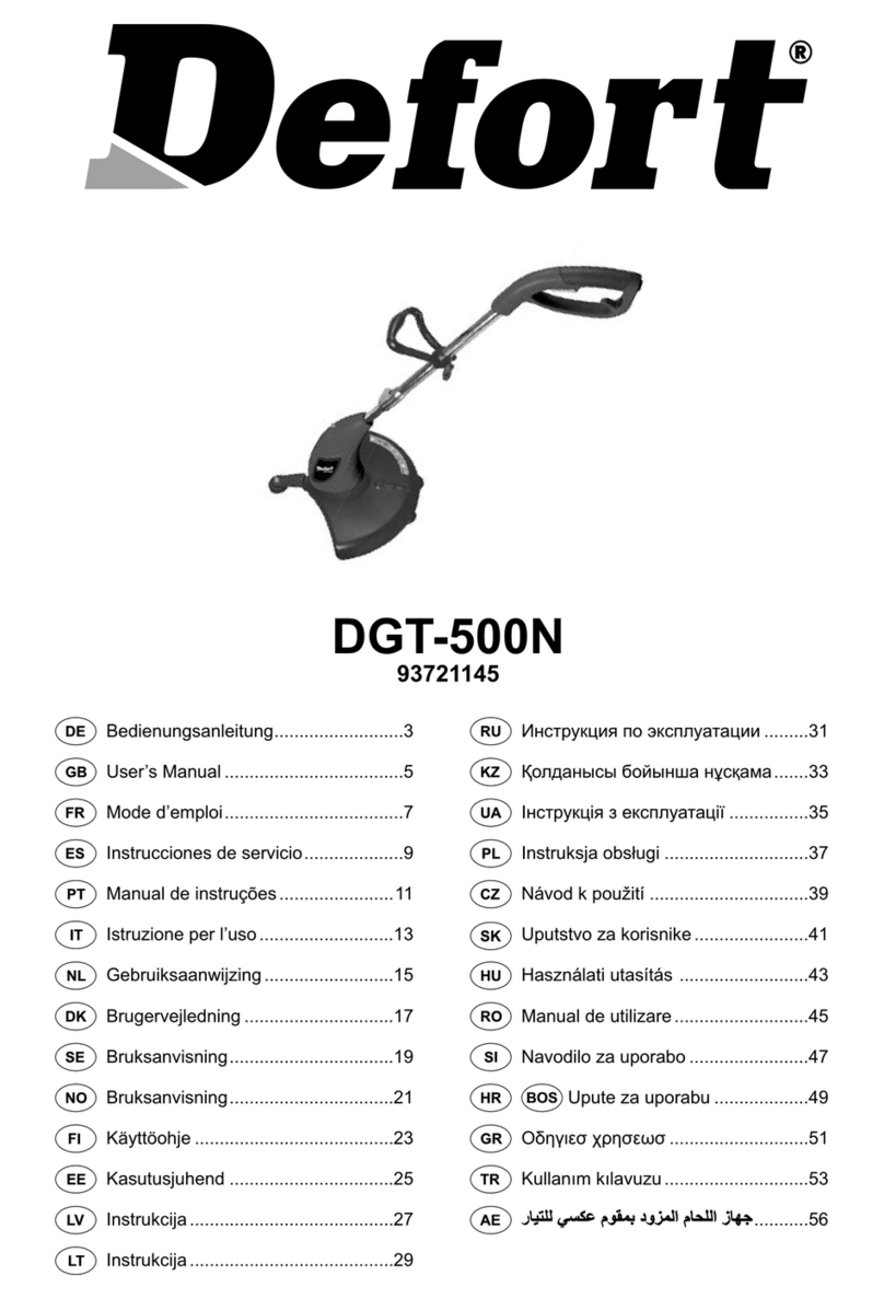 Defort DGT-500N 93721145 user manual