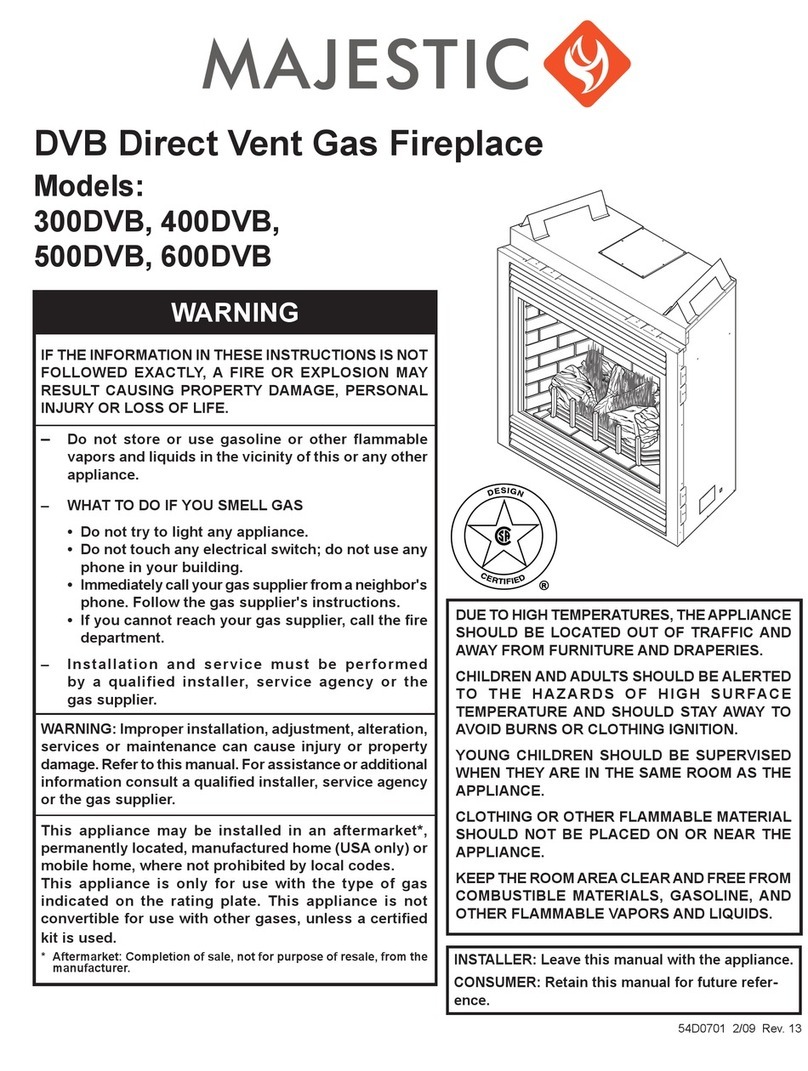 Majestic 400DVB User manual