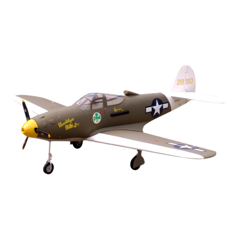 Troy Built Models P-39 Airacobra User manual