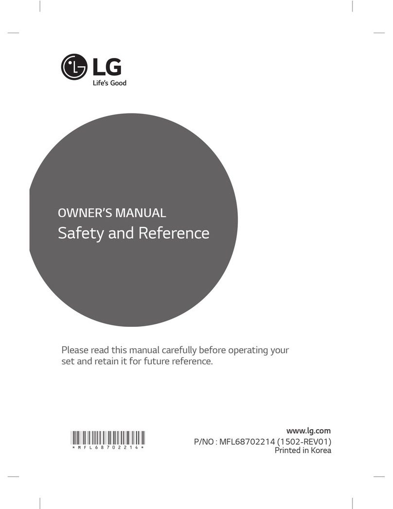 LG 42LF650V User manual